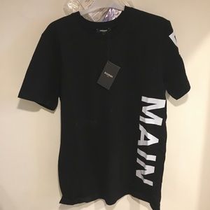 Balmain Black New Model Tee Shirt